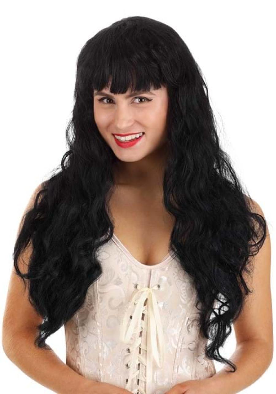 Long Wavy Black Wig for Women