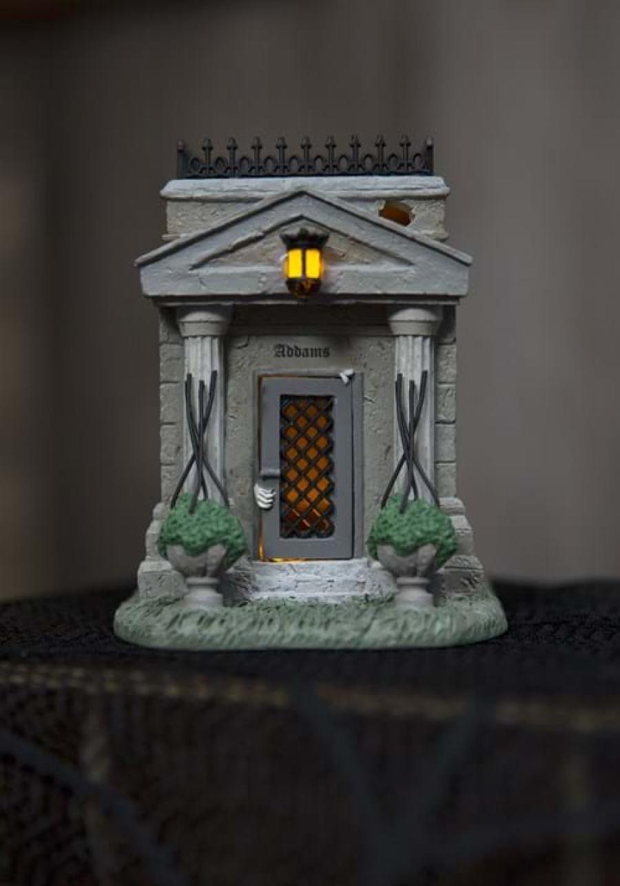 Addams Family Crypt Department 56 Halloween Decoration