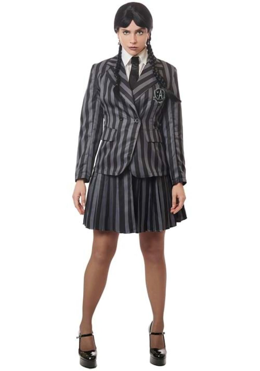 Gothic Academy School Girl Costume for Women