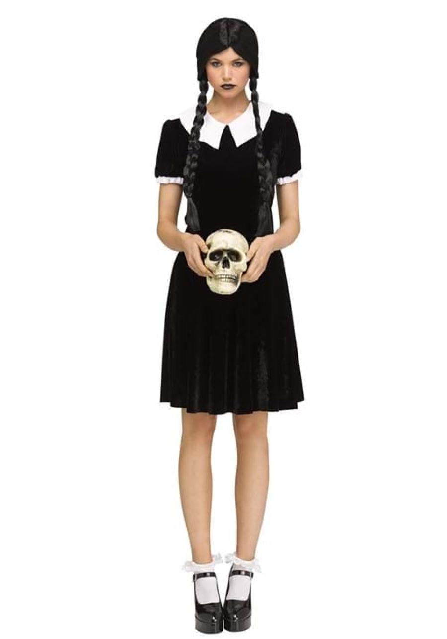Gothic Girl Costume Dress for Women